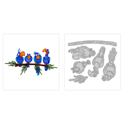 Cute Little Birds Metal Cutting Dies