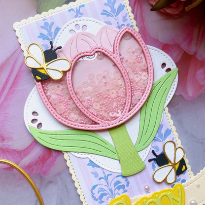 Beautiful Tulip Metal Cutting Dies