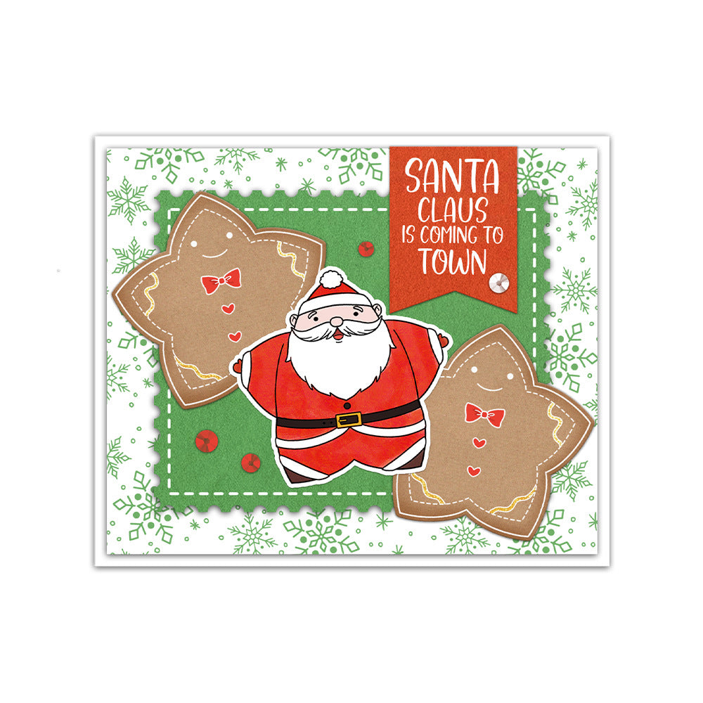 Santa Claus Star Dies & Stamps Set