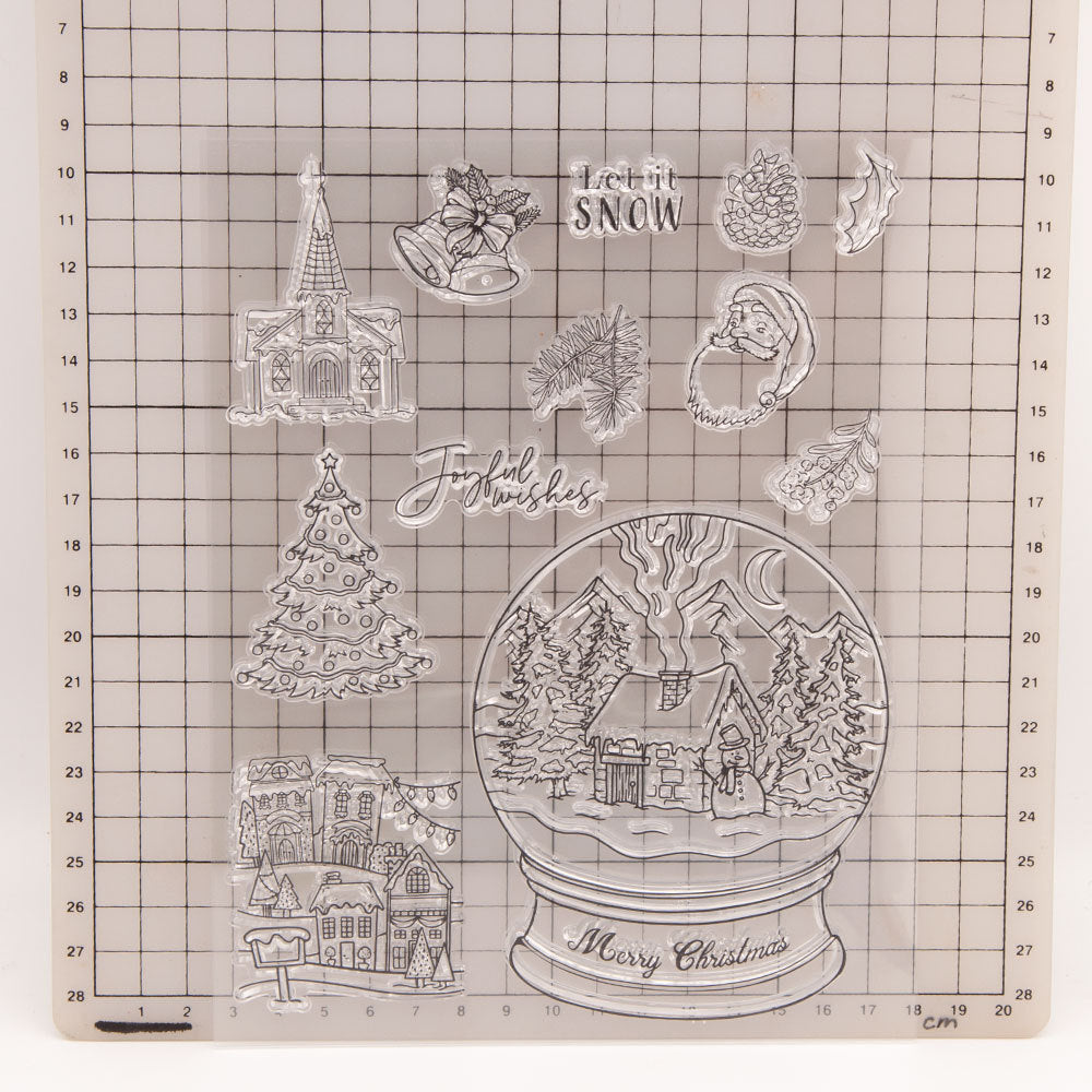 Christmas Theme Clear Stamps