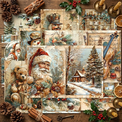 A5 Christmas Series Journal Scrapbook Paper