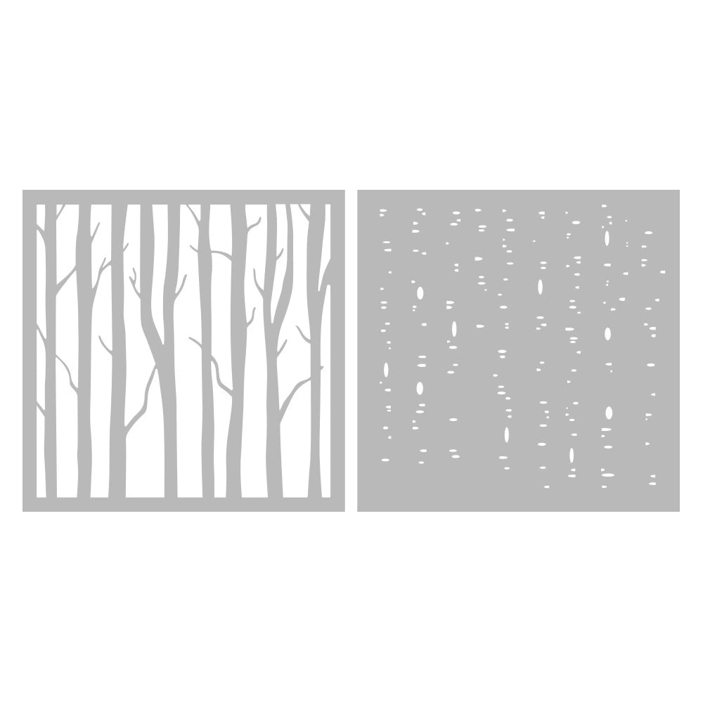 Tree Branches DIY Painting Hollow Stencil