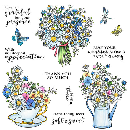 Beautiful Bouquets Clear Stamps