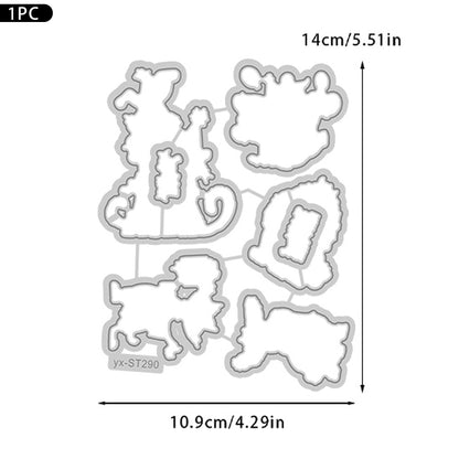 Birthday Animals Dies & Stamps Set