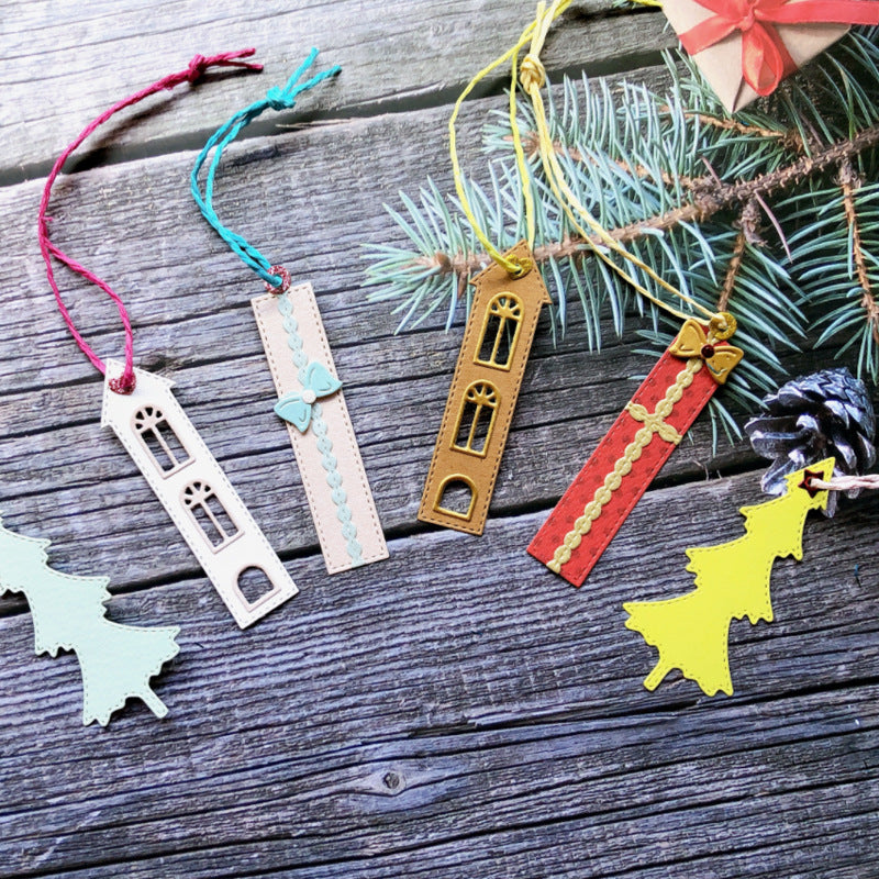 Christmas Bookmarks Metal Cutting Dies