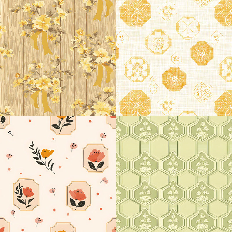 24PCS 6" Pastel Scrapbook Paper & Cardstock