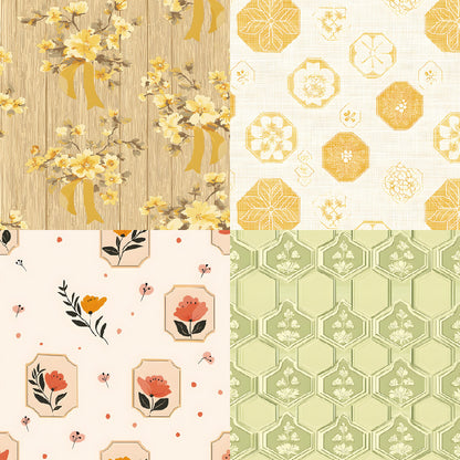 24PCS 6" Pastel Scrapbook Paper & Cardstock