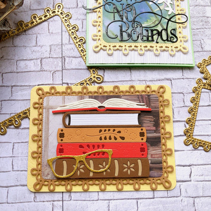Stackable Rectangular Lace Frame Cutting Dies