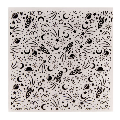 Galaxy Pattern Plastic Embossed Folder