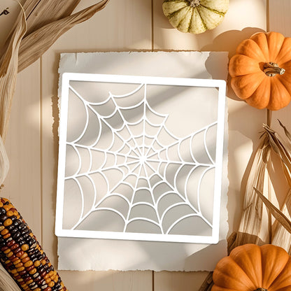 Spider Web Background DIY Painting Hollow Stencil
