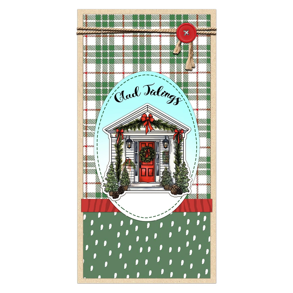 Christmas Decorative Dies & Stamps Set