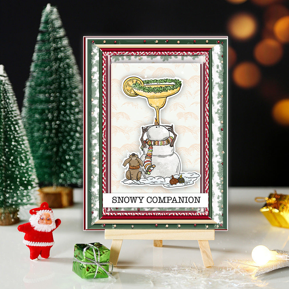 Winter Snowman Clear Stamps