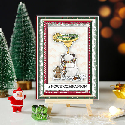 Winter Snowman Clear Stamps