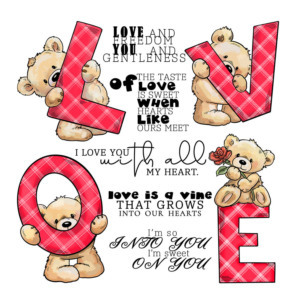 Valentine's Day Theme Dies & Stamps Set