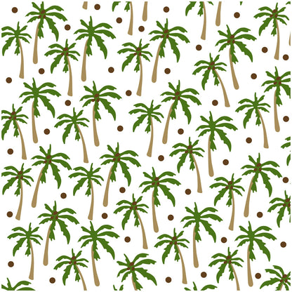 Beach Coconut Trees DIY Painting Hollow Stencil