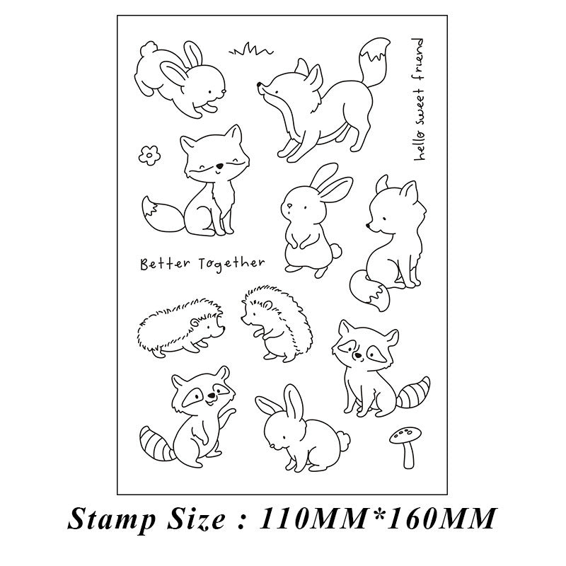 Animals Series Dies & Stamps Set