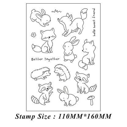 Animals Series Dies & Stamps Set