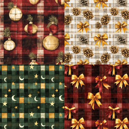 24PCS 6" Bliss Scrapbook Paper & Cardstock