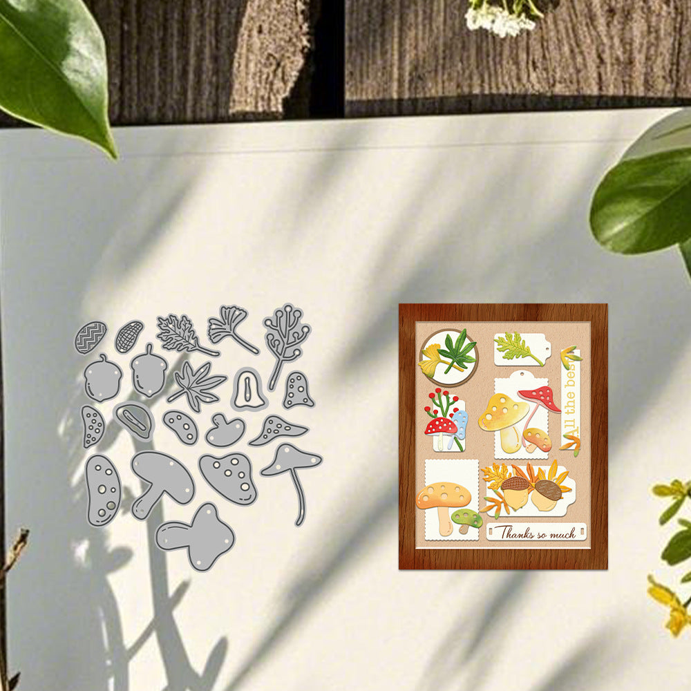 Decorative Mushrooms Metal Cutting Dies