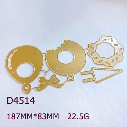 Donut Lollipop Metal Cutting Dies