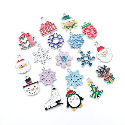 10 Pcs Christmas Creative DIY Jewelry Pendant