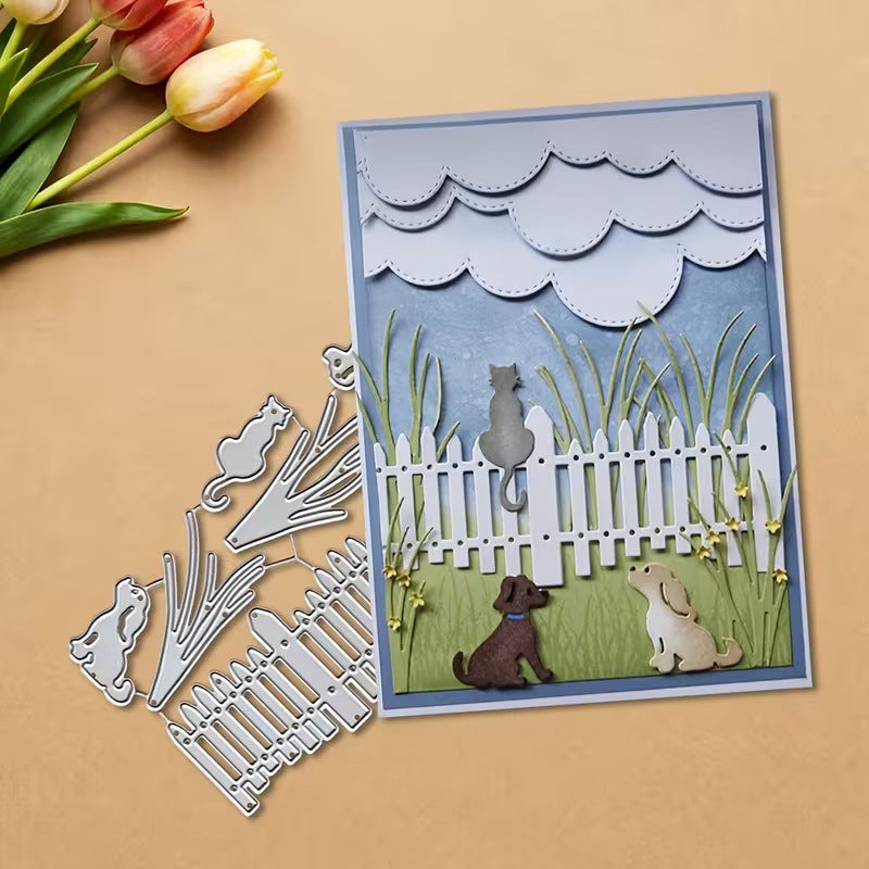 Cat and Dog Fence Metal Cutting Dies
