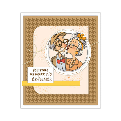 Retirement Life Dies & Stamps Set