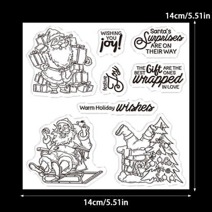 Santa Claus Dies & Stamps Set