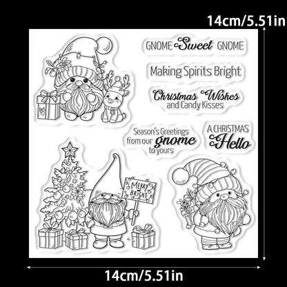 Christmas Gnome Dies & Stamps Set
