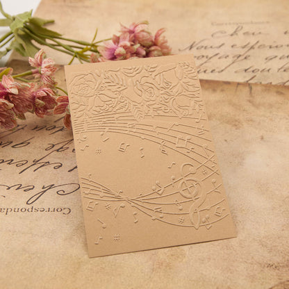 Decorative Background Pattern Plastic Embossing Folder