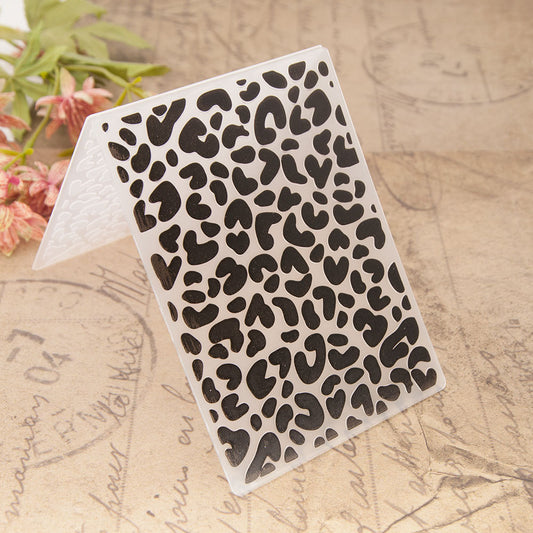 Heart Pattern Plastic Embossing Folder