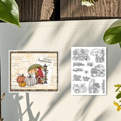 Pumpkin Gnome Dies & Stamps Set