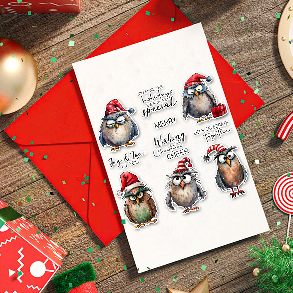 Christmas Owls Dies & Stamps Set