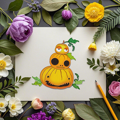 Halloween Pumpkin Metal Cutting Dies