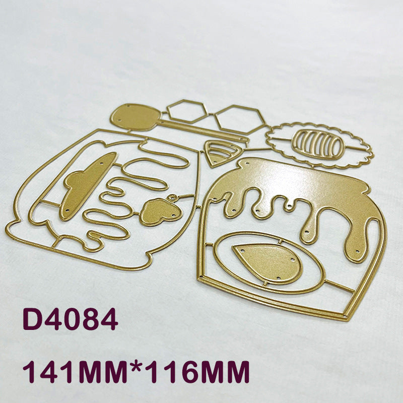 Strawberry With Heart Metal Cutting Dies