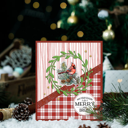 Christmas Birds Clear Stamps