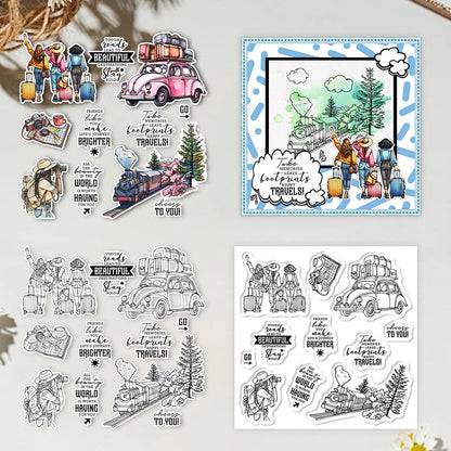 Girls' Trip Clear Stamps