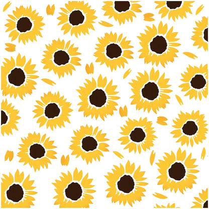 Sunflower Background DIY Painting Hollow Stencil