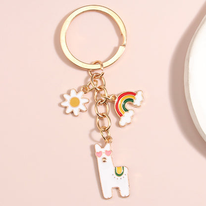 Cute Rainbow Keychain