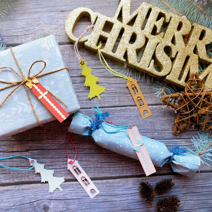Christmas Bookmarks Metal Cutting Dies