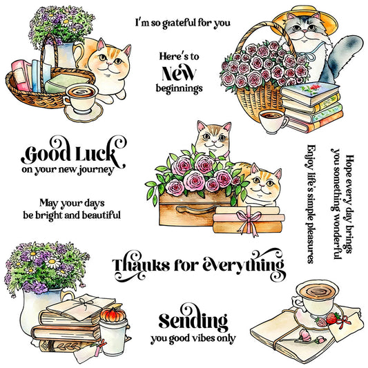 Leisure Daily Life Clear Stamps