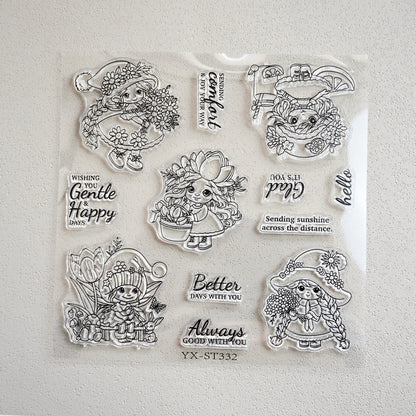 Flower Fairy Clear Stamps