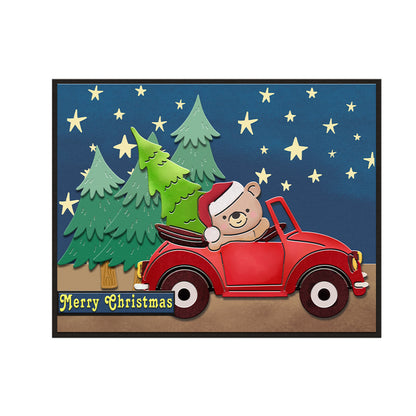 Christmas Car Metal Cutting Dies