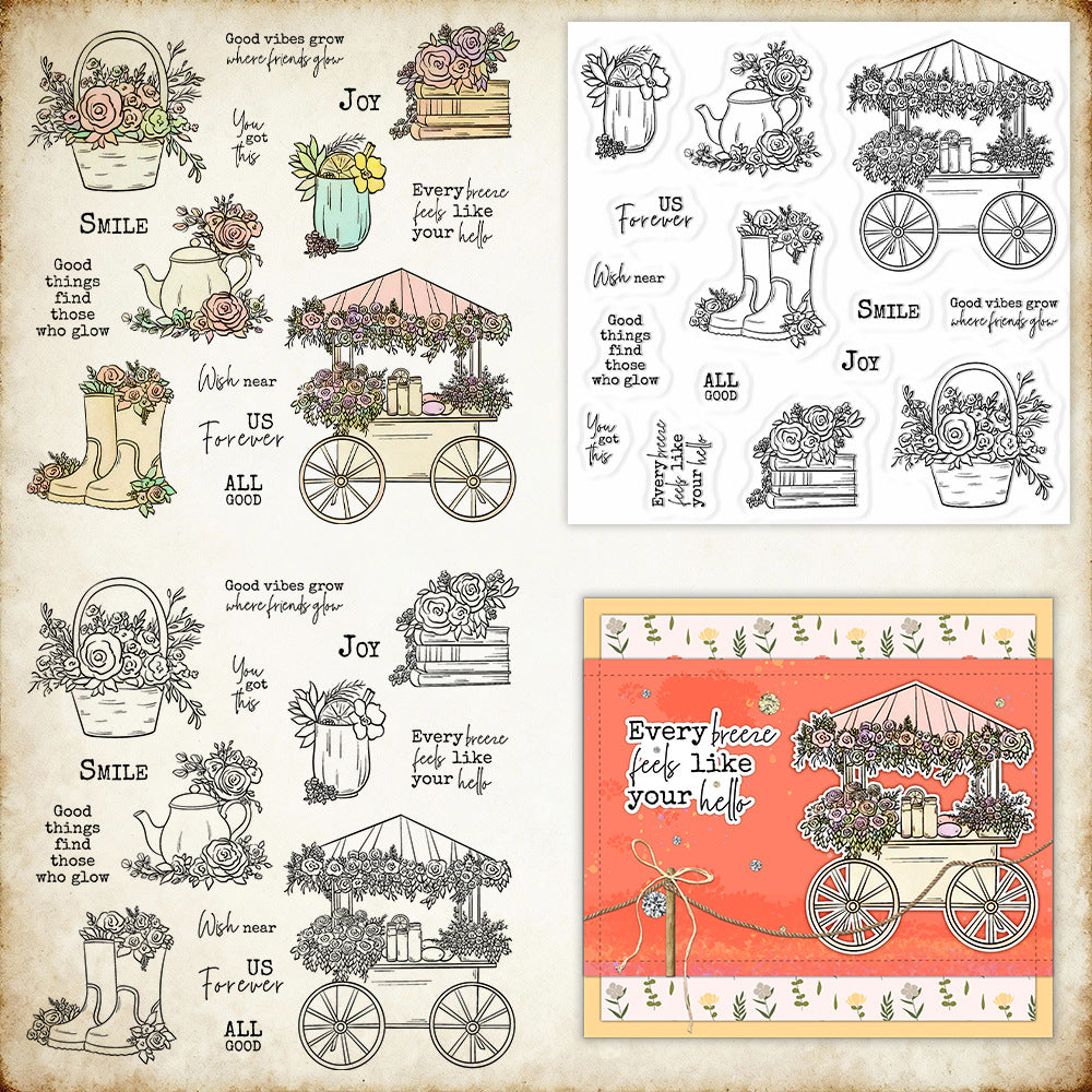 Beautiful Floats Clear Stamps