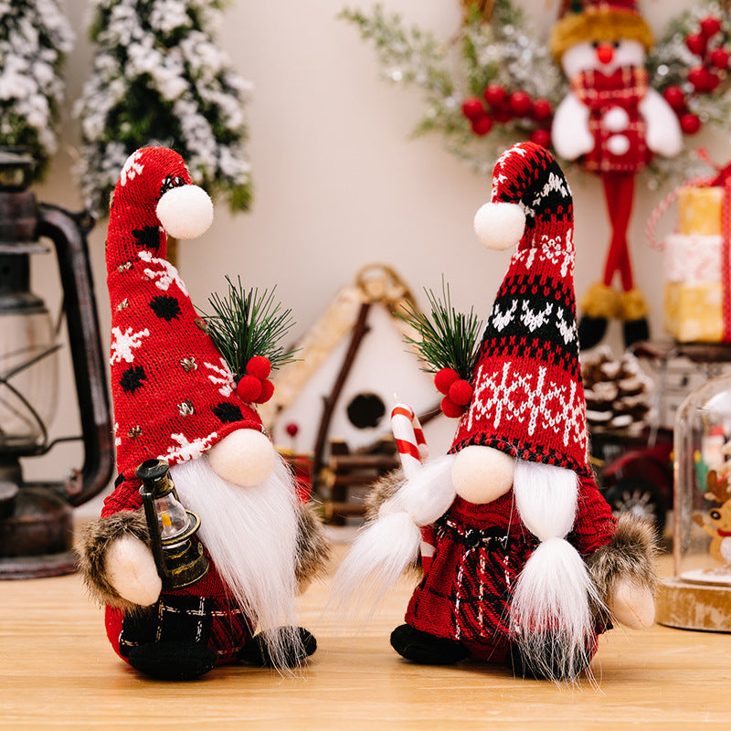 Christmas Gnome Plush Doll Decorations