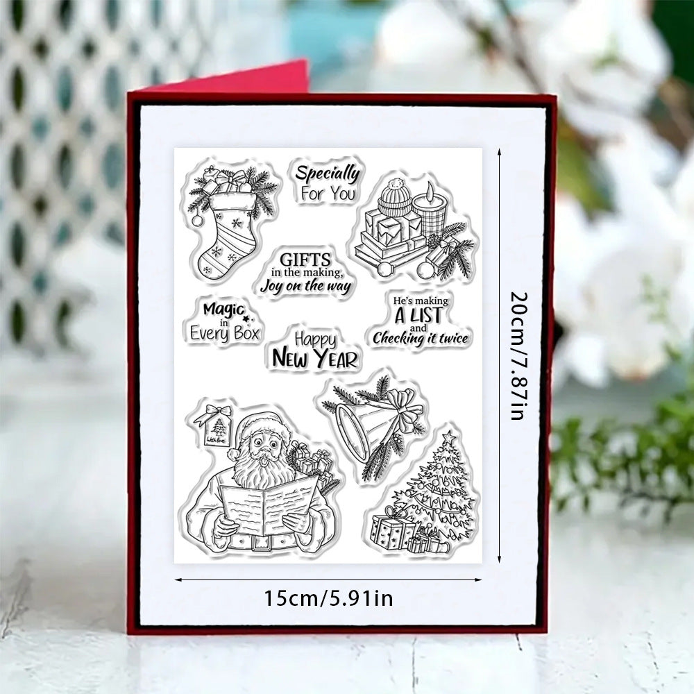 Christmas Elements Clear Stamps