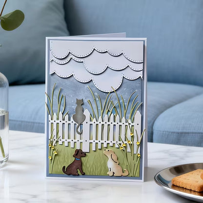 Cat and Dog Fence Metal Cutting Dies