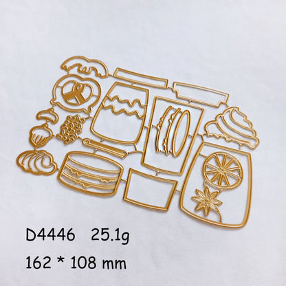 Desserts and Drinks Metal Cutting Dies