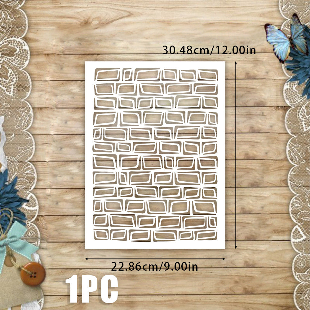 Wall Pattern DIY Painting Hollow Stencil