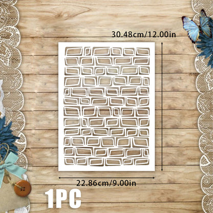 Wall Pattern DIY Painting Hollow Stencil